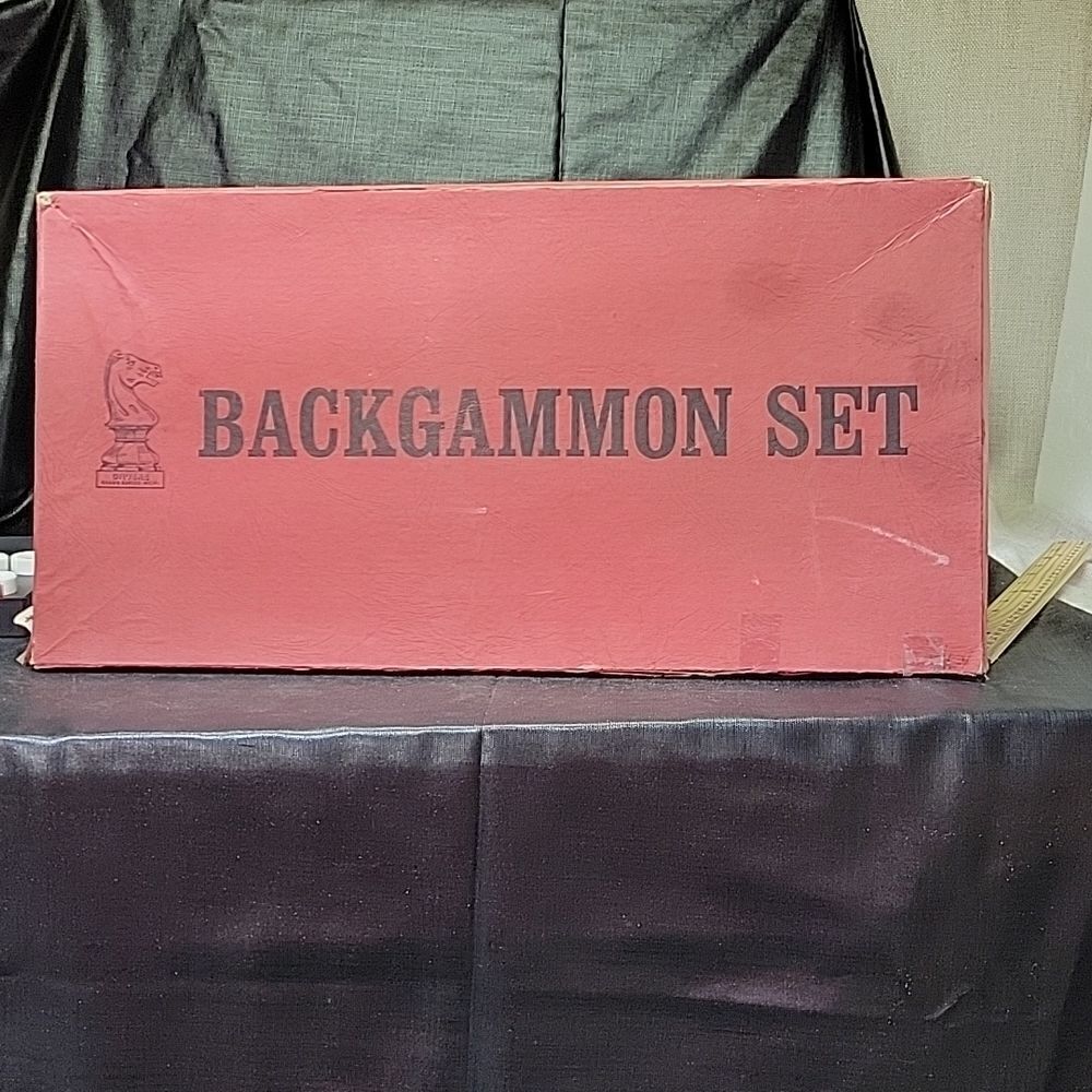 Drueke vintage Backgammon Set